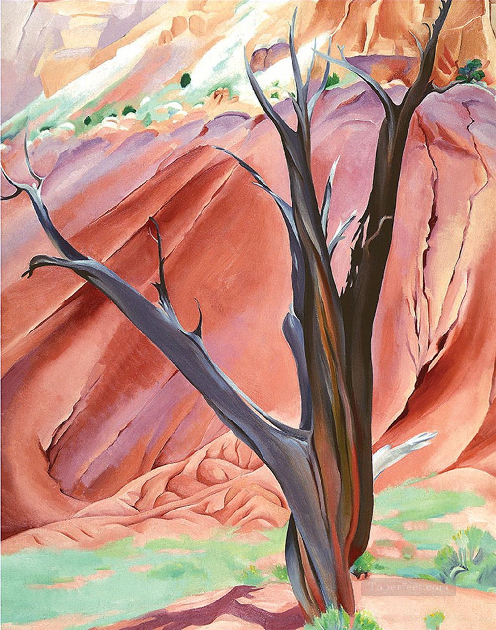 Geralds Tree II Georgia Okeeffe American modernism Precisionism Oil Paintings
